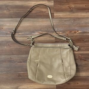 Michael Kors Camel pebble grain leather handbag
